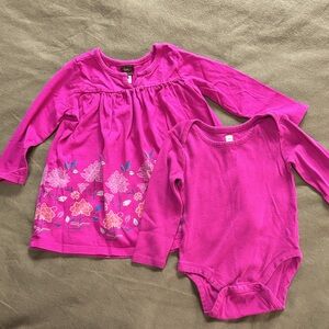 TEA COLLECTION Tunic and Onesie Bundle